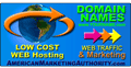 Purchase your own Domain Name, Web Site Hosting, Increase your Web Site traffic...