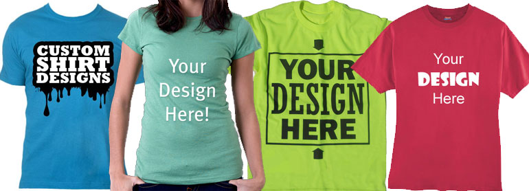 Custom Printed T-shirts, Personalized Apparel